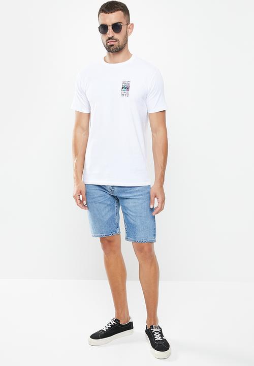 Billabong  - Arch short sleeve tee - white