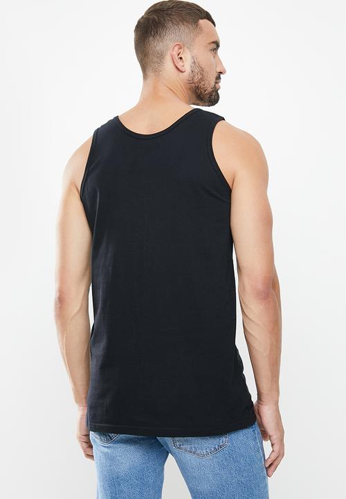 Billabong  - Die cut singlet - black
