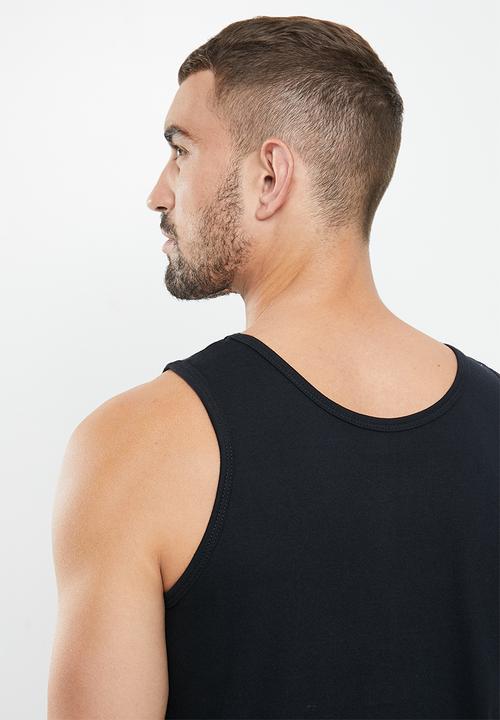 Billabong  - Die cut singlet - black
