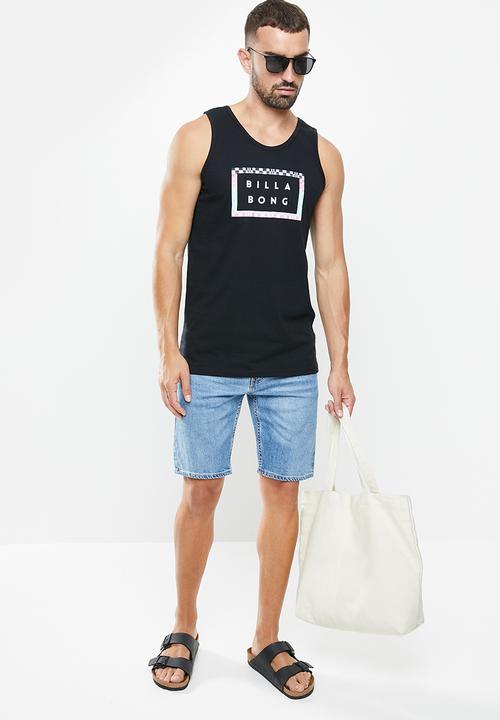 Billabong  - Die cut singlet - black