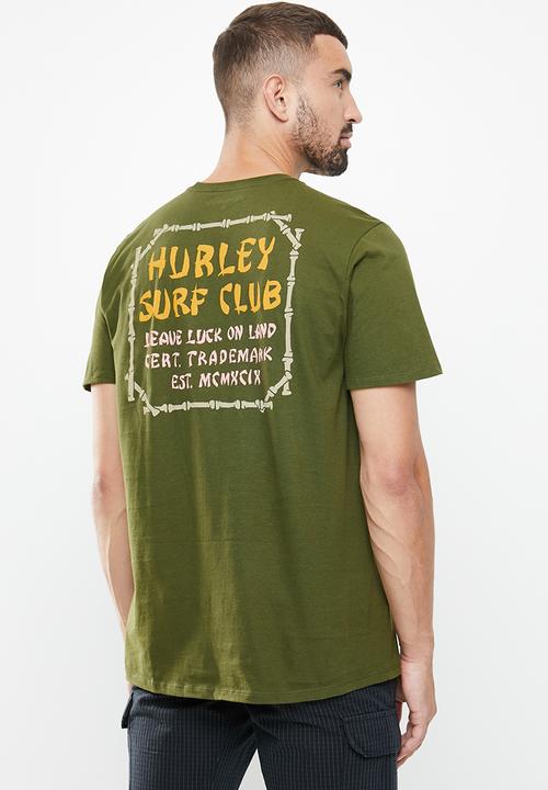 Hurley - Prm take out framed short sleeve - legion green