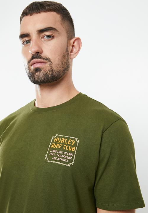 Hurley - Prm take out framed short sleeve - legion green