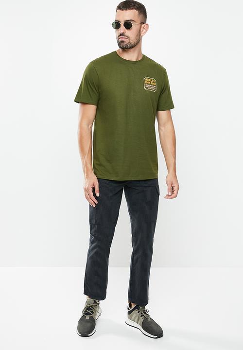 Hurley - Prm take out framed short sleeve - legion green