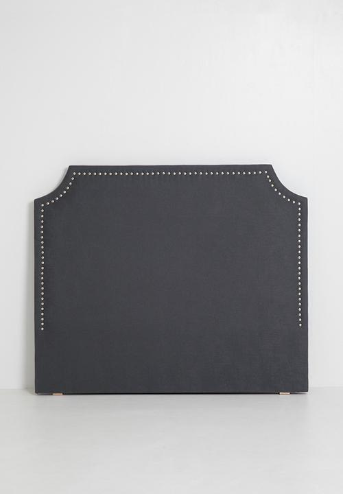 Fine Living - Oscar studded headboard - steel 