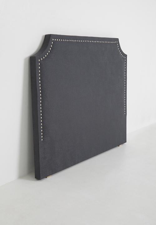 Fine Living - Oscar studded headboard - steel 