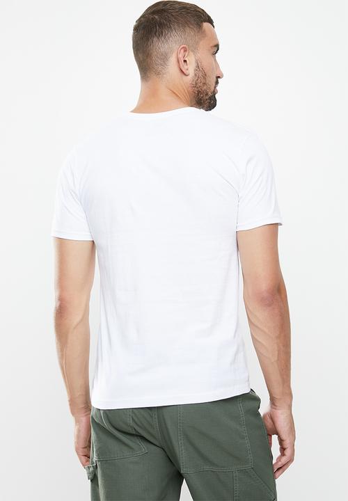 Lonsdale - The champ crew neck tee - white