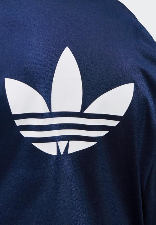 adidas Originals - Firebird tracktop - navy & white