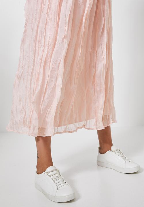 Superbalist - Crushed maxi skirt - blush pink