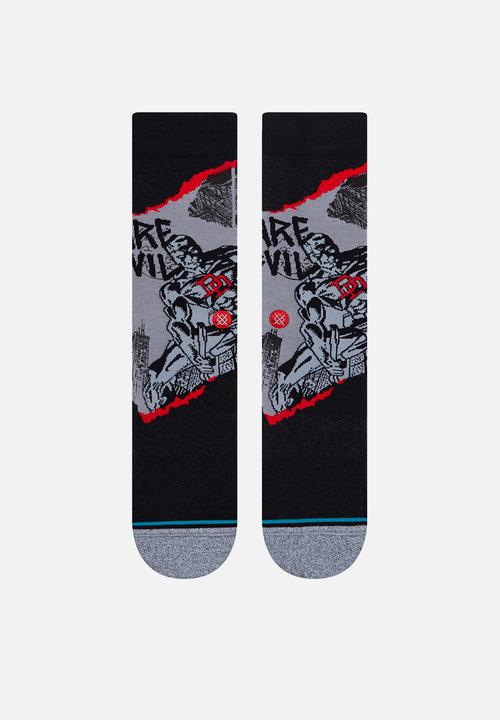 Stance Socks - The daredevil socks - black