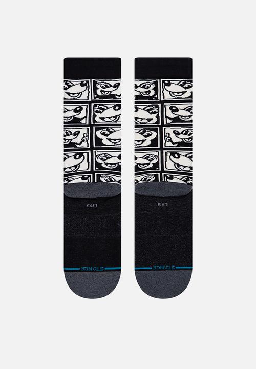 Stance Socks - 1985 haring socks - black