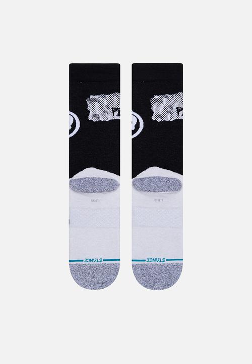 Stance Socks - Punisher socks - black