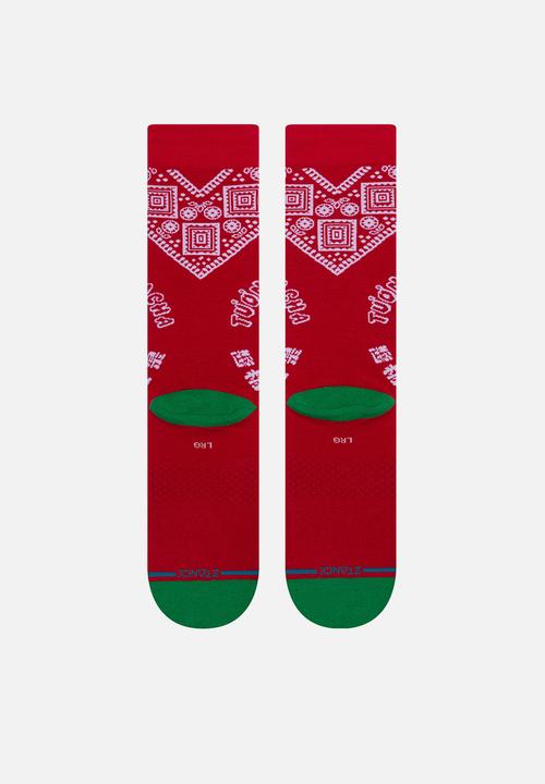 Stance Socks - Sriracha socks - red