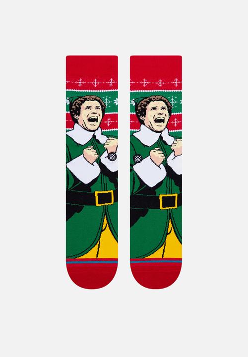 Stance Socks - Cold outside socks - red