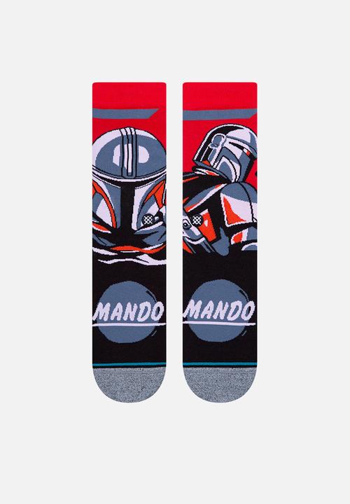 Stance Socks - Beskar steel socks - red