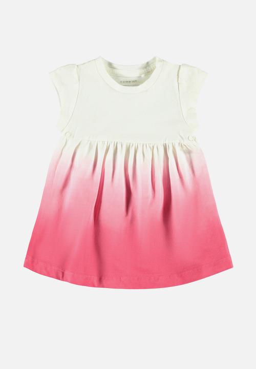Name It - Julia dress with bloomer - red