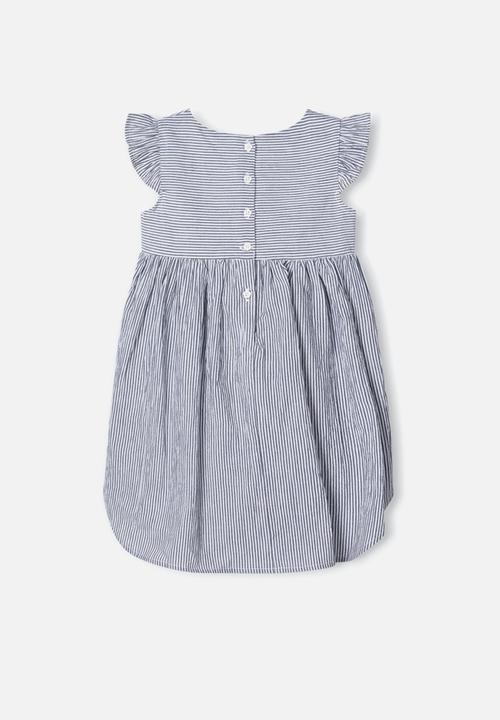 Name It - Jamille short sleeve dress - navy