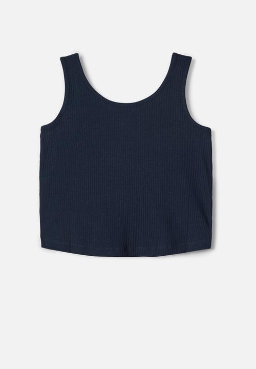 Name It - Vaja short tank top - navy