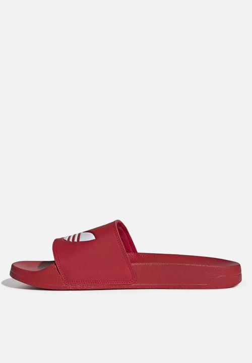 adidas Originals - Adilette lite - scarlet/white