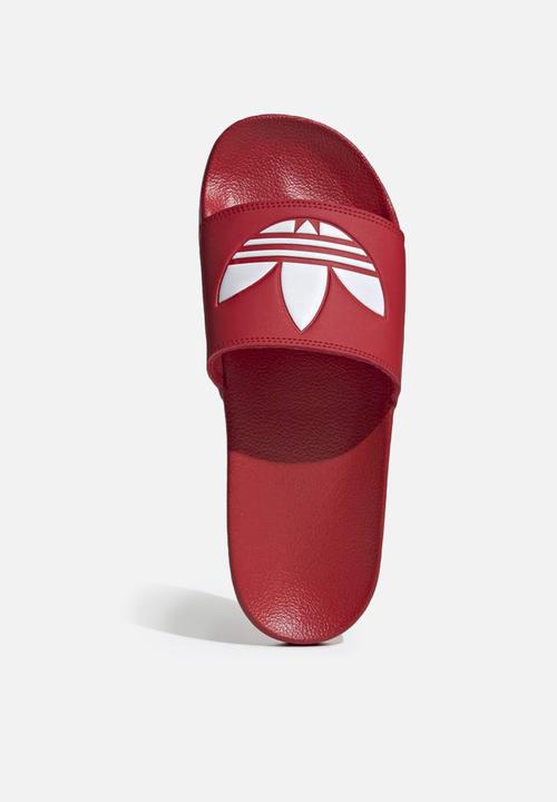adidas Originals - Adilette lite - scarlet/white
