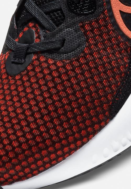 Nike - Nike renew run 2 - black/hyper crimson-chile red-green glow