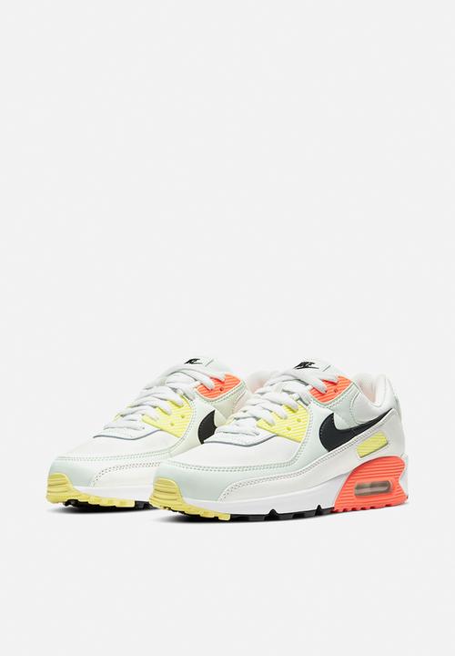 Nike - Nike air max 90 - summit white/dk smoke grey-barely green