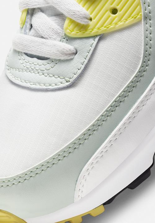 Nike - Nike air max 90 - summit white/dk smoke grey-barely green