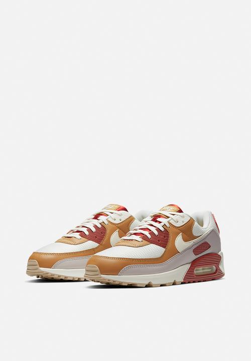 Nike - Air Max 90 - rugged orange / sail-wheat-gum light brown