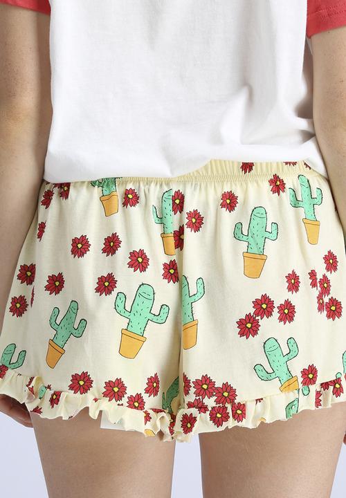 MINKPINK - Prickly Situation Pyjama Shorts