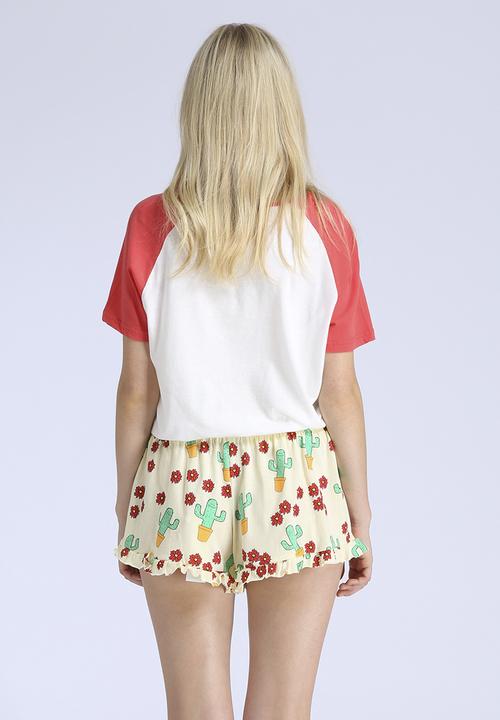MINKPINK - Prickly Situation Pyjama Tee