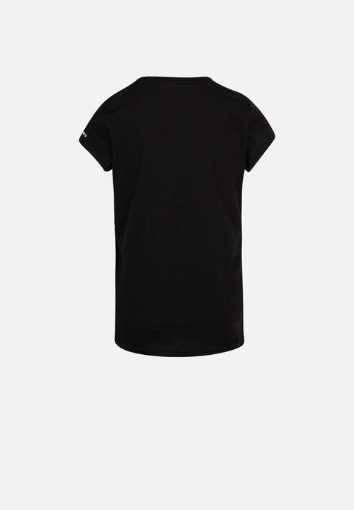 Converse - Cnvg faux sequin heart tee - black