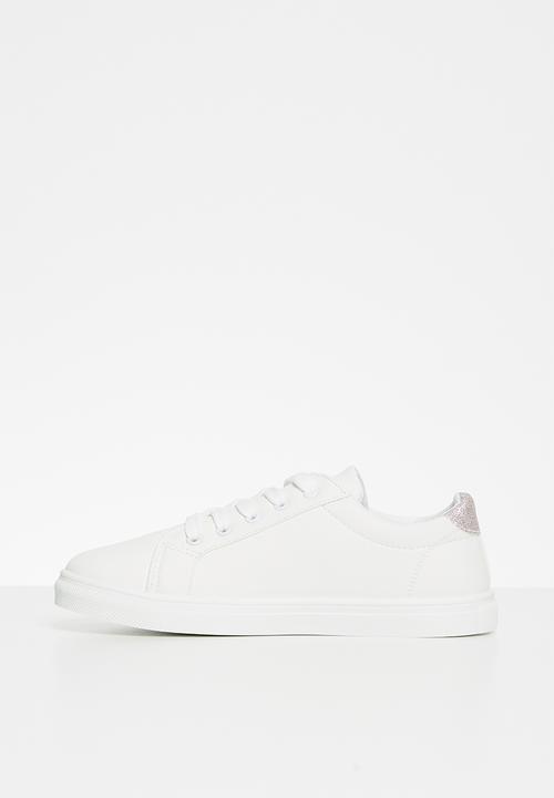 Pierre Cardin - Contrast trim sneaker - white