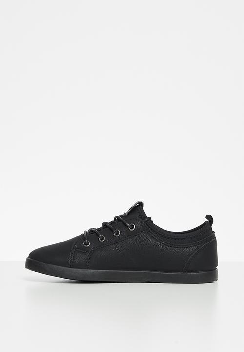 Pierre Cardin - Classic pu sneaker - black