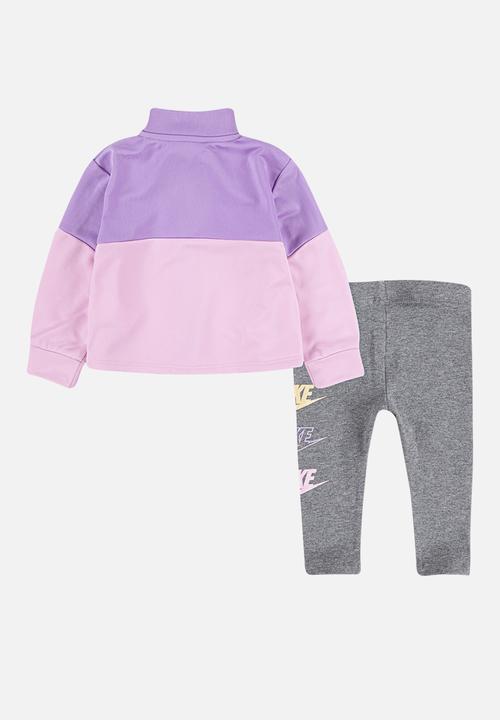 Nike - Nkg stack tricot set - carbon heather