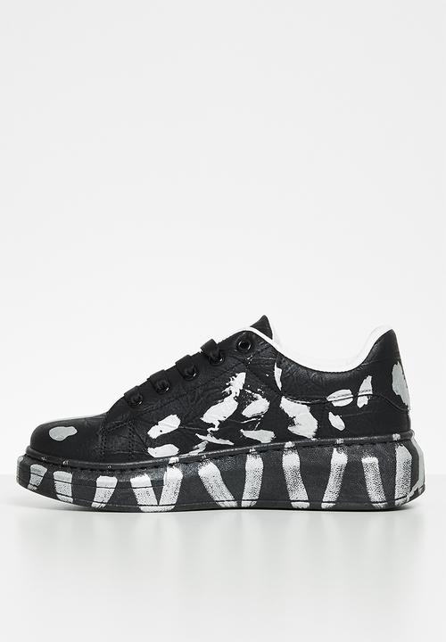 UrbanArt - Hype 2 sneaker - black & silver