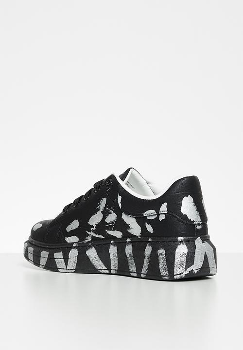 UrbanArt - Hype 2 sneaker - black & silver
