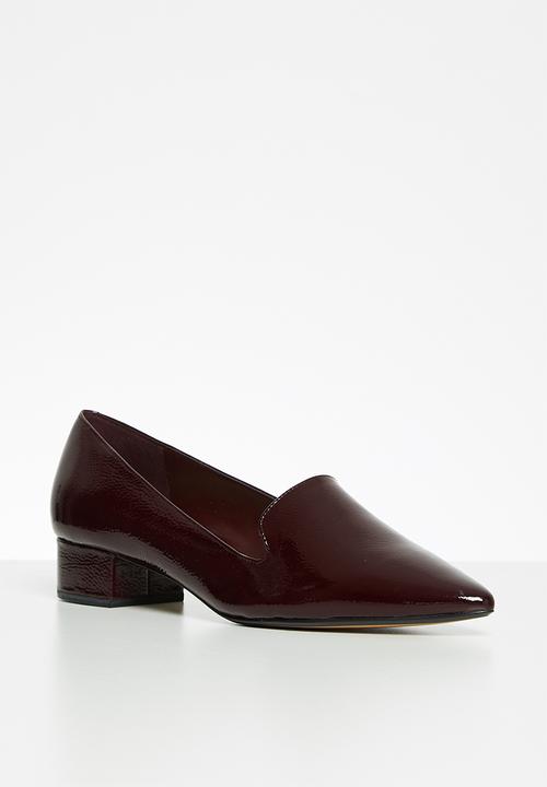 ALDO - Vigoma leather loafer - bordo