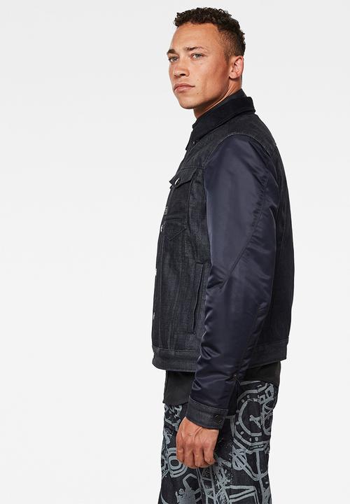 G-STAR - Arc 3d slim padded jacket - raw denim