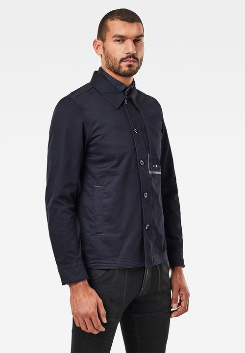 G-STAR - Naval overshirt - navy