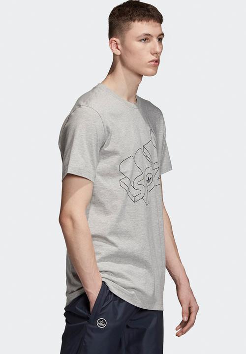 adidas Originals - Wireframe short sleeve tee - grey