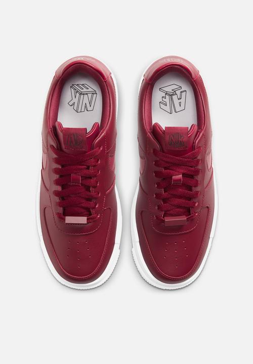Nike - Air Force 1 pixel - team red/white