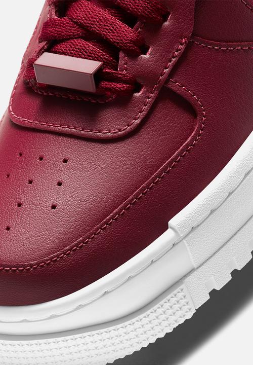 Nike - Air Force 1 pixel - team red/white