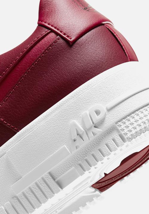 Nike - Air Force 1 pixel - team red/white