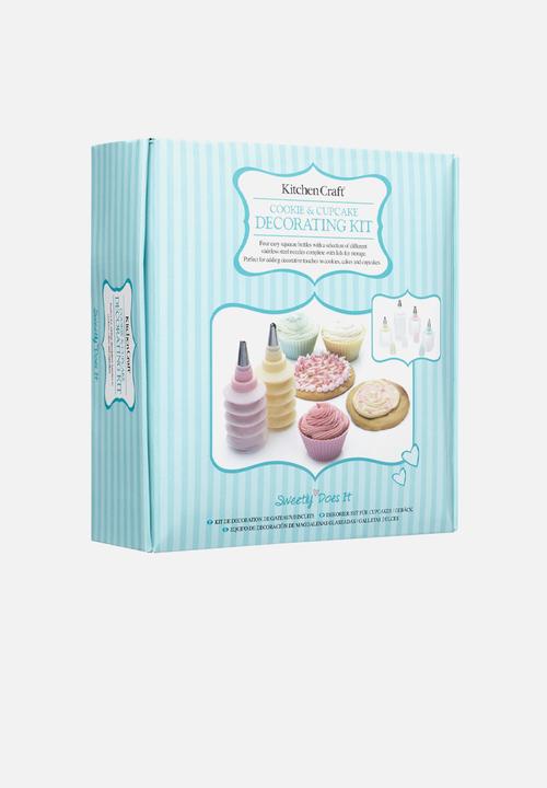 Kitchen Craft - Sweetly does it cookie and cupcake decorating kit