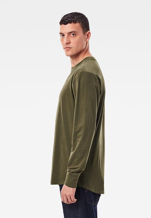 G-STAR - Lash r long sleeve tee - olive
