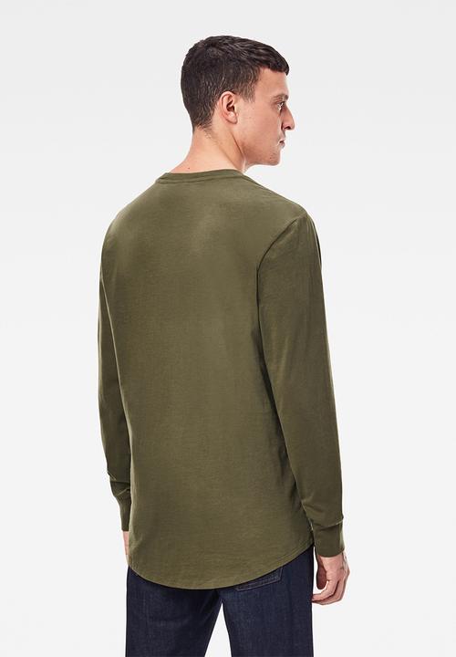 G-STAR - Lash r long sleeve tee - olive