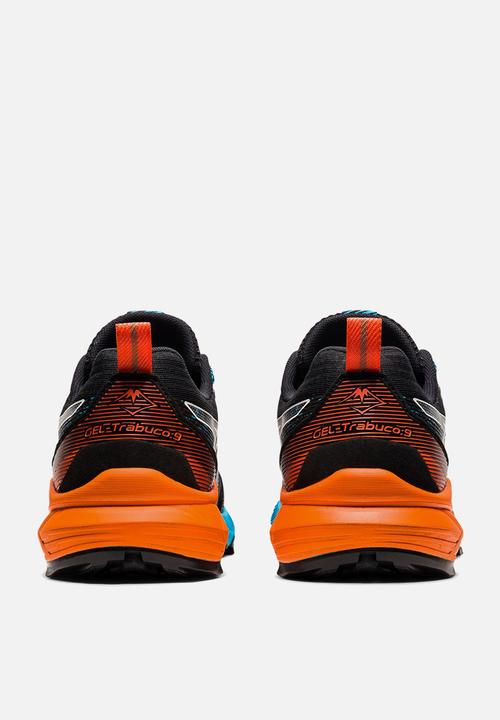 ASICS - Gel-fujitrabuco 9 - black/white/orange