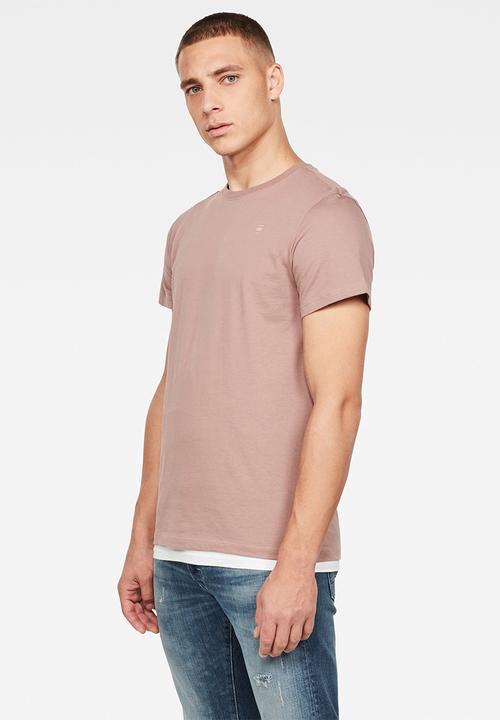 G-STAR - Base-s r t short sleeve  - dusty pink