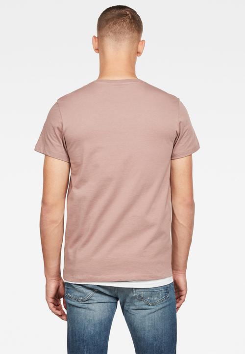 G-STAR - Base-s r t short sleeve  - dusty pink