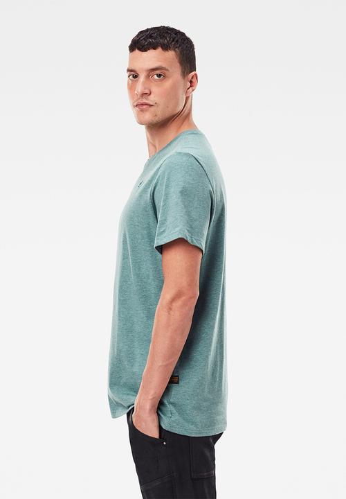 G-STAR - Base-s r t short sleeve - teal grey 