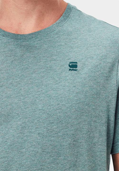 G-STAR - Base-s r t short sleeve - teal grey 
